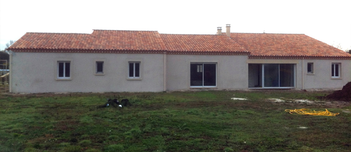 Maçon pour construction maison neuve à Bergerac